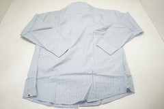 Peter Millar Golf Classic Button Down Mens Size 34 White/Sky 643B 00937467 New