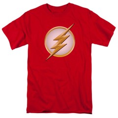 The Flash New Logo TV Series Licensed Adult T-Shirt