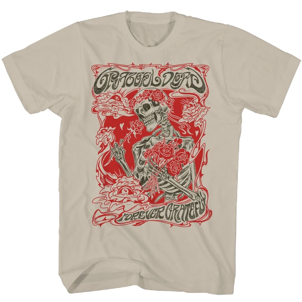 Grateful Dead – Bertha Forever – Large Tan t-shirt