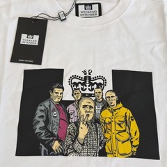 Weekend Offender – This Is England Graphic Tshirt White Mens Size UK XS
