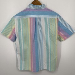 Chubbies Raindancer Short Sleeve Button Shirt Men’s M Multicolor Striped New NWT