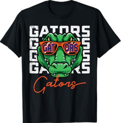 Gator Sunglasses Women Kids Boys Girls Men Youth Teen T-Shirt