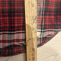 Pendleton Mens Medium The Hawthorne Red Plaid Button Up Shirt Long Sleeve