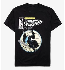 Marvel The Amazing Spider-Man Comic Book Cover T-Shirt Size S-2XL Reprint
