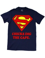 Changes Men’s Superman Chicks Dig the Cape T-Shirt