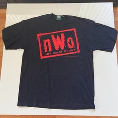 Vintage 1998 NWO Wolfpac T-Shirt Mens XL WCW Wrestling New World Order 90s Tee