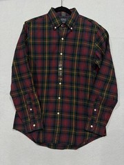 Polo Ralph Lauren Mens Tartan Plaid Sport Shirt in Multi Size M NWT