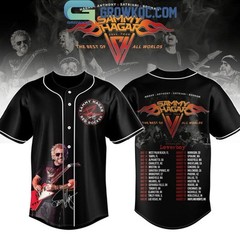 Sammy Hagar The Best Of All Worlds Loverboy Baseball Jersey With Sewn Trim