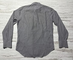 eleventy First Class Mens Checkered Gingham Button Up Shirt Size 41/16 MIE Italy