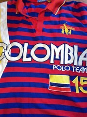 Colombia #15 XXL Sports Star Company Polo Team Shirt Mens 2XL Street wear EUC