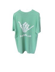 Island Reef Skeleton Graphic Print Short Sleeve Crew Neck Cotton Men’s T-Shirt