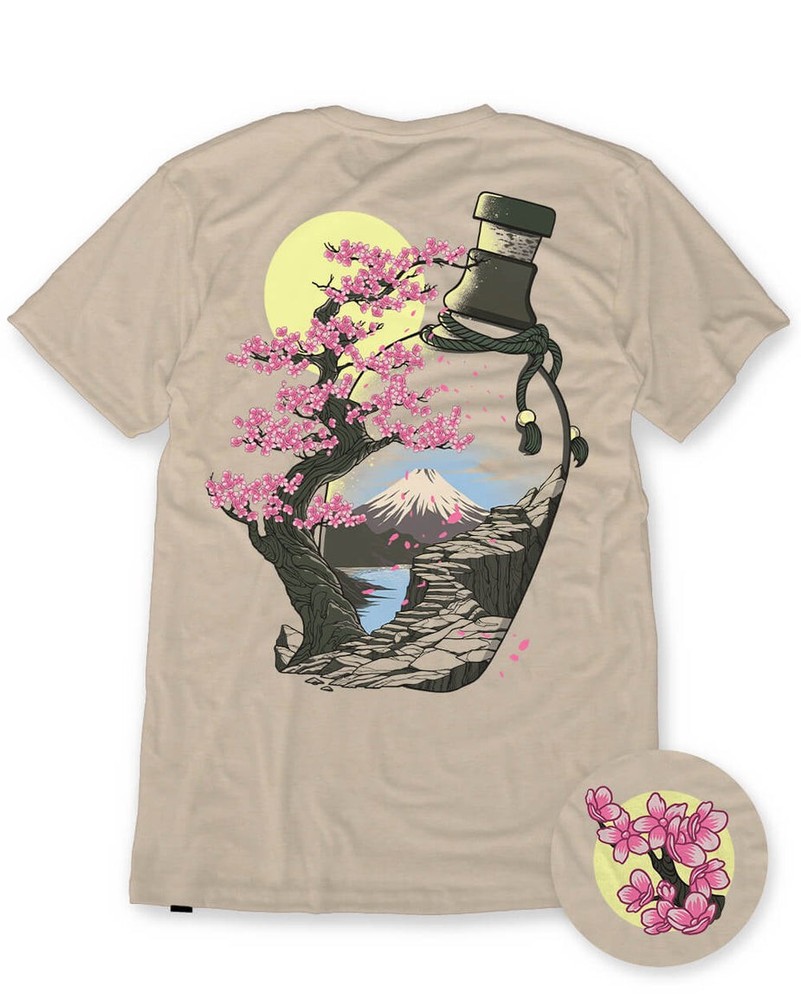 Bottle Blossom Tee