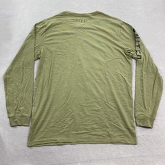 Under Armour T Shirt Men Extra Large Green Project Rock Vet Day By Land Military