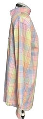 peter millar Cotton Button Down Size L Pit To Pit 23” L 34” Pkt Slv 25.5”
