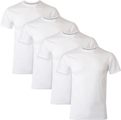 Men’S Ultimate Undershirt Comfortblend Slim Fit Tees for Men, Moisture-Wicking