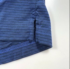 Nordstrom Classics Men’s Size XXL Solid Blue Pima Cotton Short Sleeve Polo Shirt
