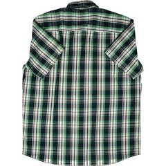 Camel Active L Button-Down Plaid Short Sleeve Button-Up Shirt Regular Fit Summer
