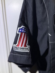 HARLEY Davidson Security Supervisor STAFF WORK SHIRT GENUINE WEAR Medium