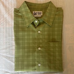 NWT MARMOT Eldridge Size S Plaid Pattern GREEN SHIRT Short Sleeve MSRP $65.