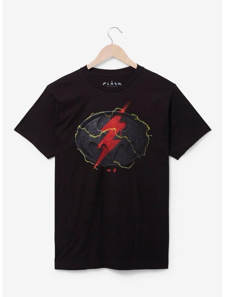 DC Comics The Flash Batman & Flash Logo T-Shirt – M
