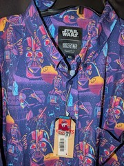 SDCC 2026 RSVLTS Star Wars Exclusive Synth Vader Button-Up Shirt 4XL