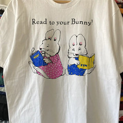 Max And Ruby Reading Rare T-Shirt White XL