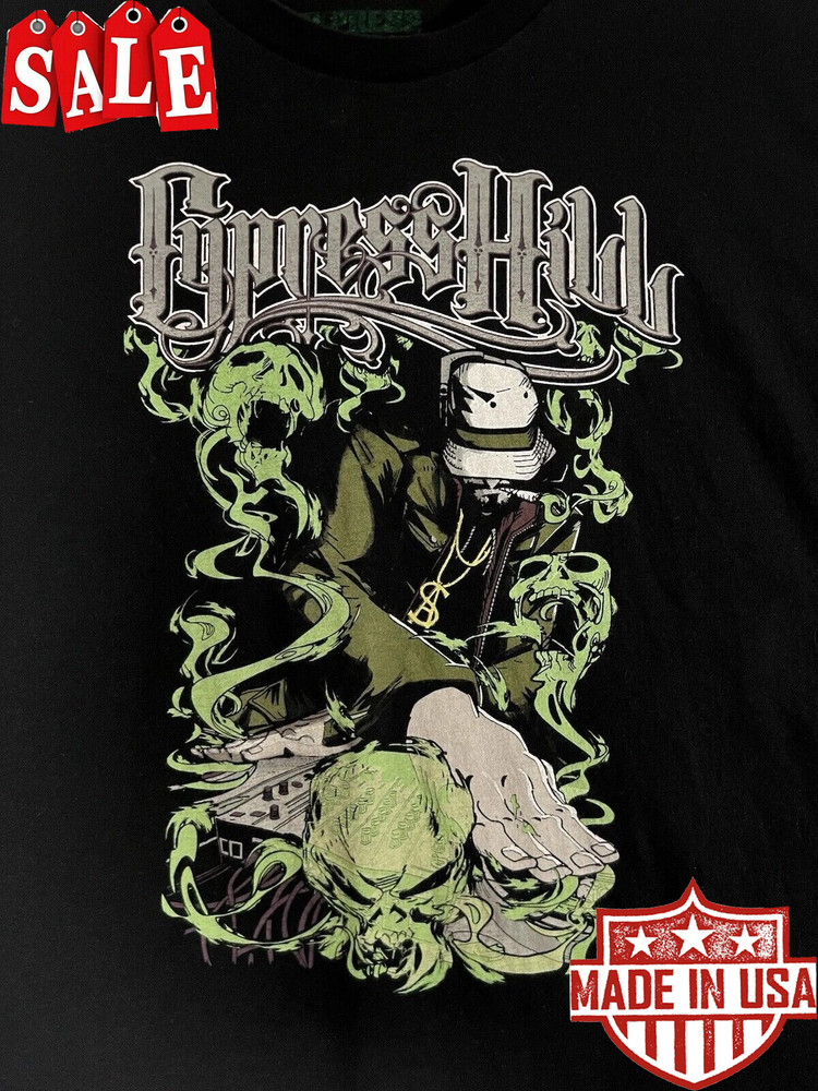 CYPRESS HILL Band Unisex Cotton Black T-Shirt All Size S To 5XL BG5737