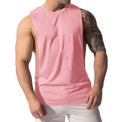 New Quick-Dry Solid Sleeveless Tee