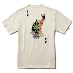 Playboy Jamaica Spades Cream T-Shirt Men’s Graphic Tee Ace of Spades