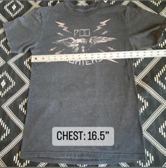 FOO FIGHTERS Thunder Eagle Licensed Alt Rock T-Shirt, 2013. SMALL (NV) Pre-owned