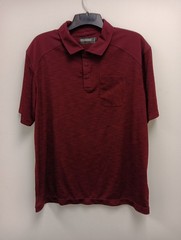 Blackhawk Warrior Wear Performance Polo Mens XL Maroon Short Sleeve Lightweight