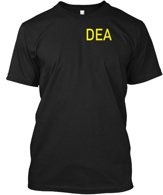 Dea Drug Enforcement Administration D E A T-Shirt Made in the USA Size S to 5XL