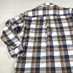 Redhead Button Down Flannel Outdoor Shirt Men L Rustic Checker Long Sleeve A1TT
