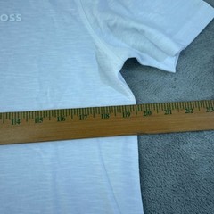NWT Hugo Boss Men’s S Cotton T-Shirt Crew Neck Short Sleeves White C1230