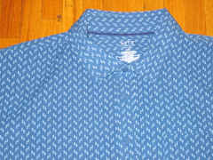 Apt. 9 Performance Slim Fit 2XL Deep Blue Easy Care Long Sleeve Dress Shirt NWT