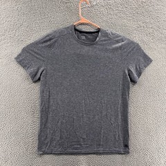 VRST T Shirt Men Medium Gray Performance Sport Active Stretch Casual Logo