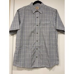 RedHead || Button Down Shirt || L || Blue Green Plaid || 100% Cotton