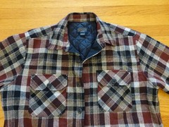 VTG Pendleton Woolen Mills Button Up Shirt Men L Flannel Plaid Virgin Wool