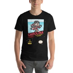 Carolina Hurricanes Hockey Team Jersey 8-bit Retro NES Nintendo Tee T-Shirt