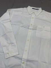 Lee Men’s Performance Button Down Shirt, Long Sleeve with Left Pocket