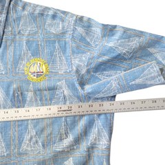 Vintage Ultra Rare Reyn Spooner x Dietrich Varez Newport Beach CA Yatch Shirt L