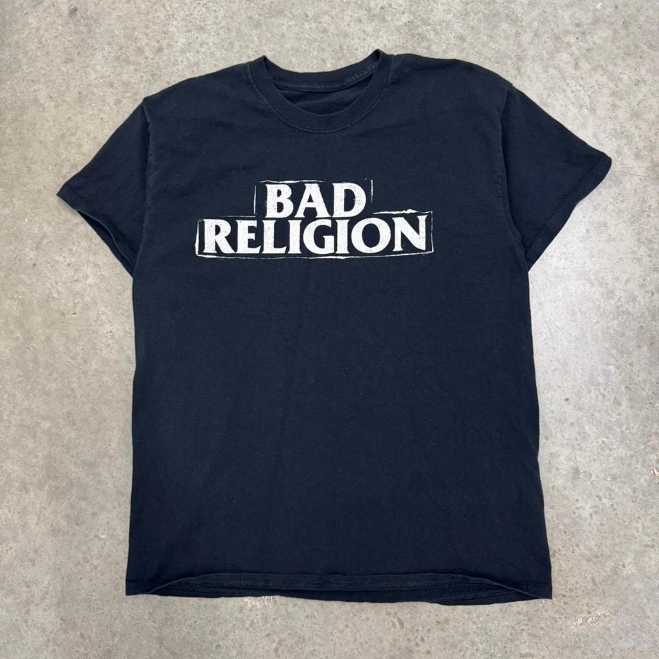 2021 Bad Religion T-shirt Boxed Buster Band Tee Black Mens Large