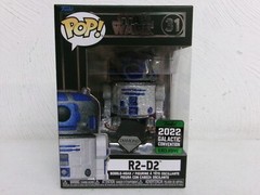 FUNKO POP STAR WARS CELEBRATION 2022 EXCLUSIVE DIAMOND R2D2 AND BACKPACK NEW #OS
