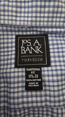 Jos a Bank mens dress shirt 17.5 33