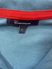 Camicissima Men’s Short Sleeve Pullover Collared Blue Polo Shirt Size: L