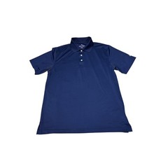 Brooks Brothers Performance Series Navy Blue Polo Shirt Mens Medium Logo 8239