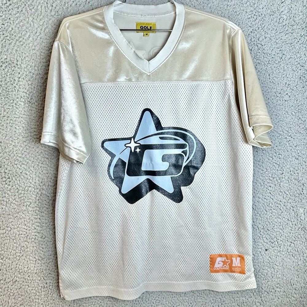 Golf Wang X Golf le Fleur Commit Glitter Jersey Size Medium Double Sided