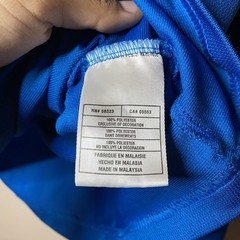 Nike Basic Regular Fit Cuffed Long Sleeve Shirt Blue XL – C57