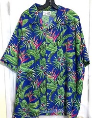 Makani Hawaiian Men’s Multi Color Shirt – Preowned – VGC – see notes for size