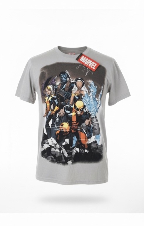 Marvel Mad Engine Wolverine Men’s T Shirt Gray